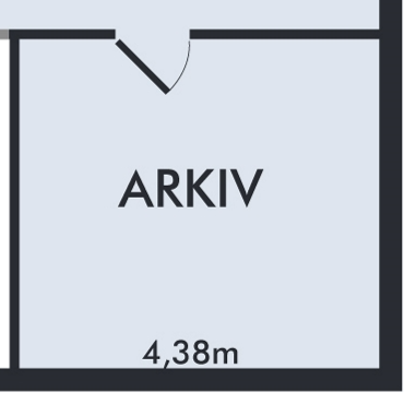Depotrum/arkiv udlejes - 1. sal